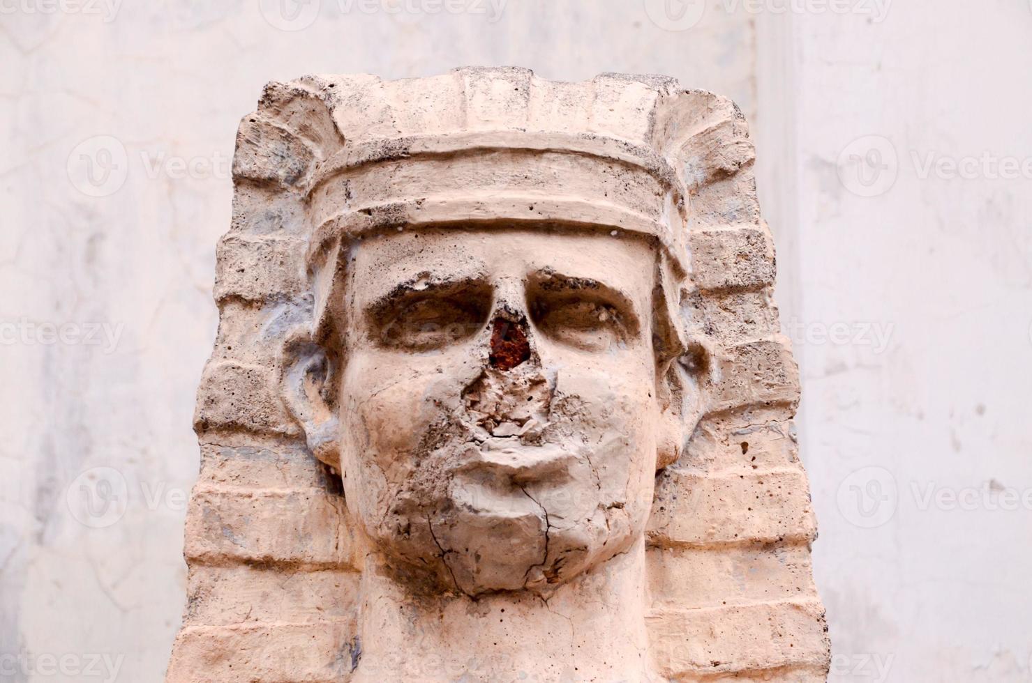 Ancient Egyptian statue photo