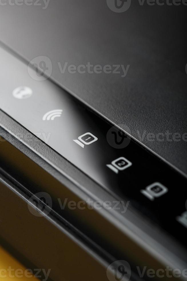 Wi-Fi router indication icons for macro control. photo