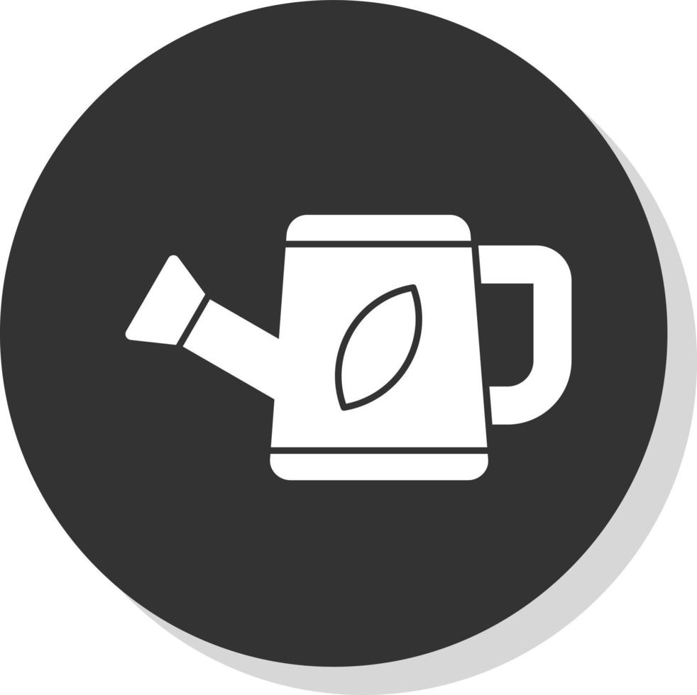Watering Can Vector Icon Design