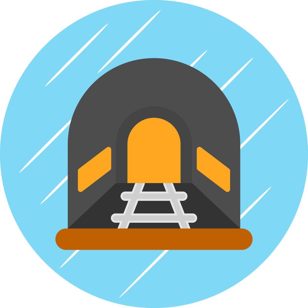 Tunnel Vector Icon Design