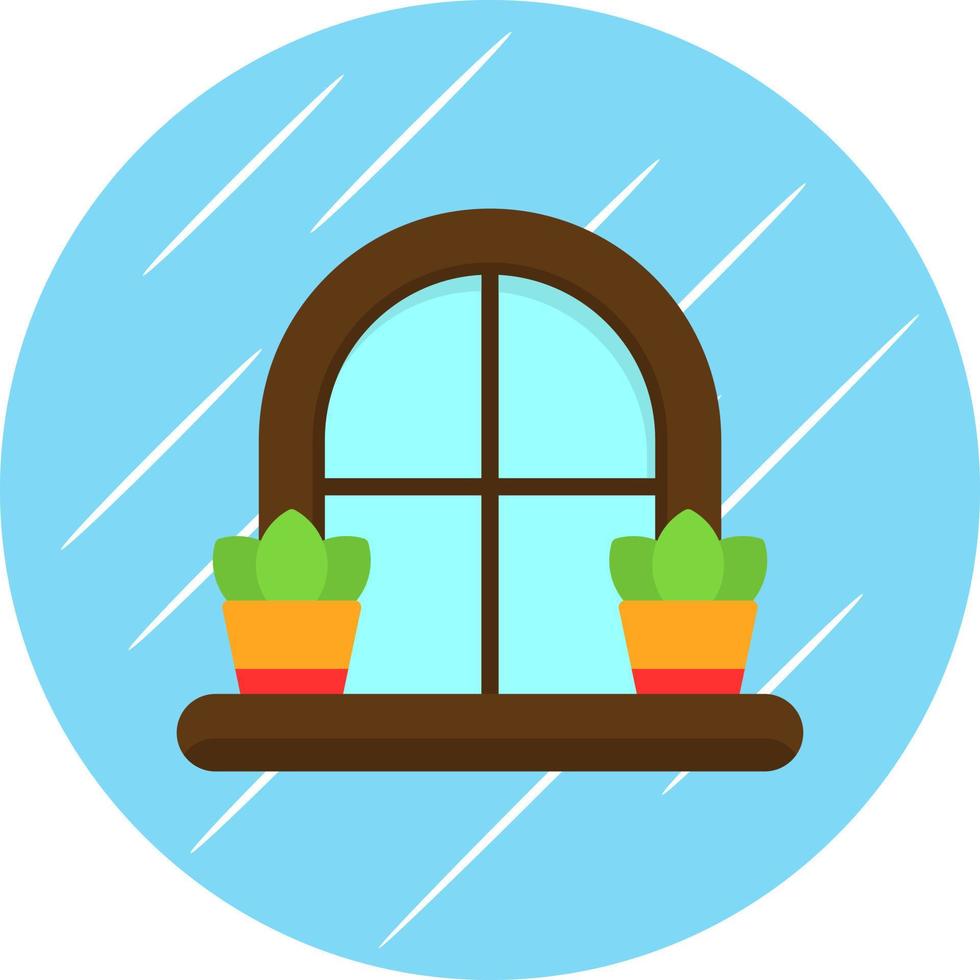 Window Vector Icon Design