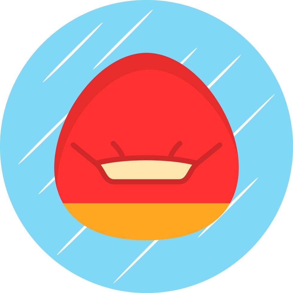 Bean Bag Vector Icon Design