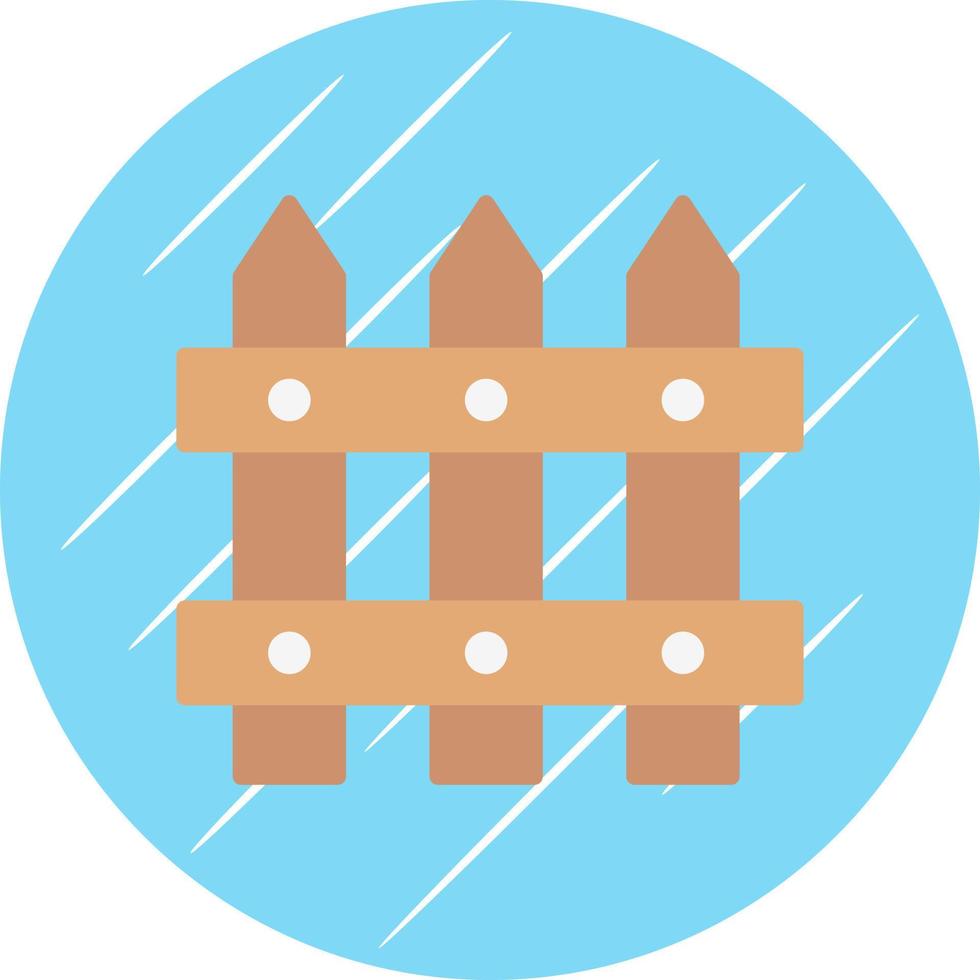 Fence Vector Icon Design