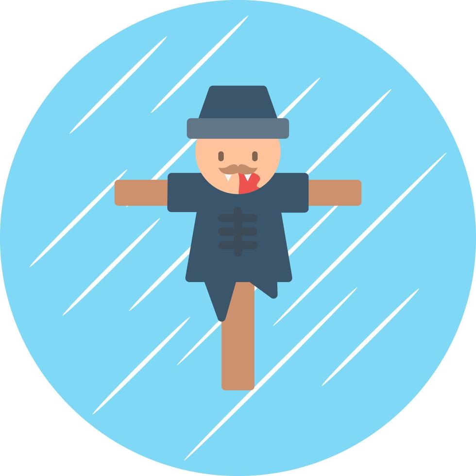 Scarecrow Vector Icon Design