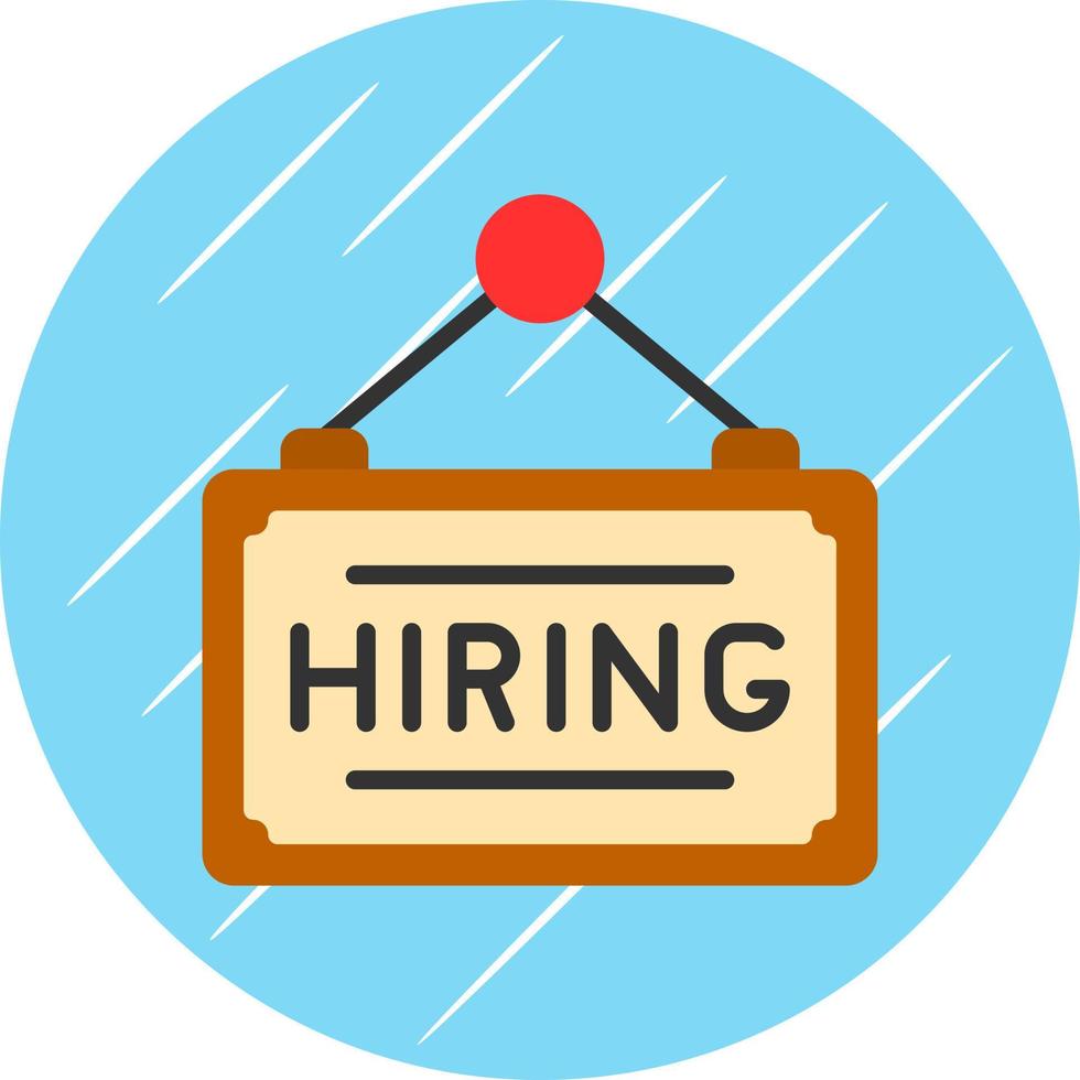 Hiring Vector Icon Design