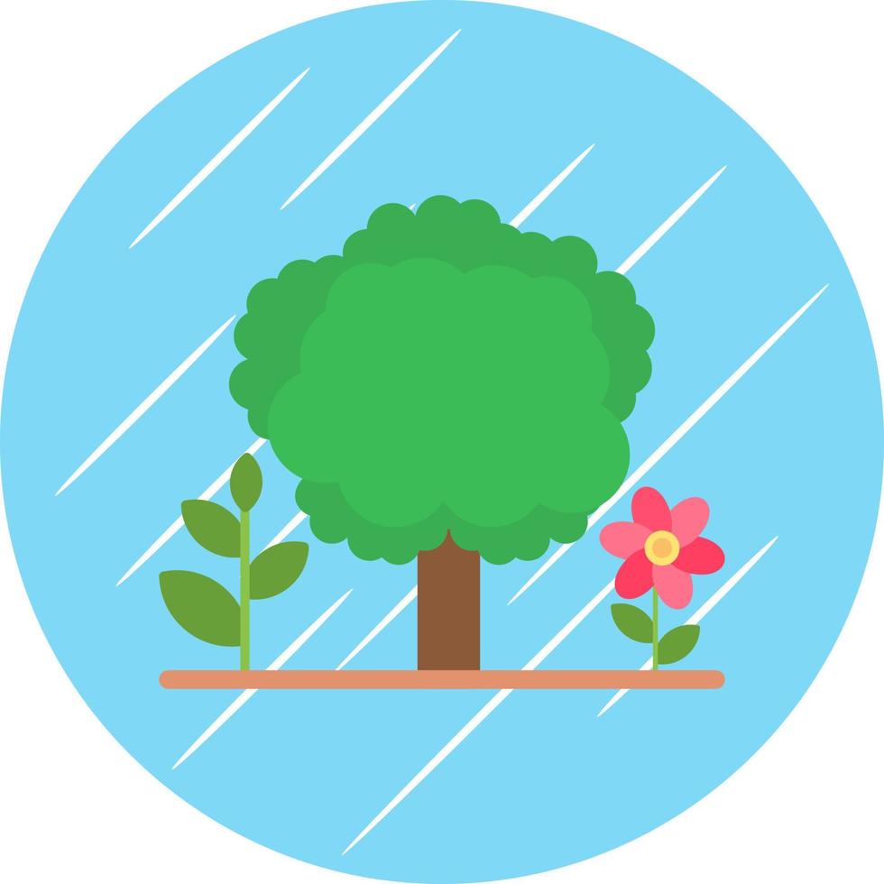 diseño de icono de vector de jardín