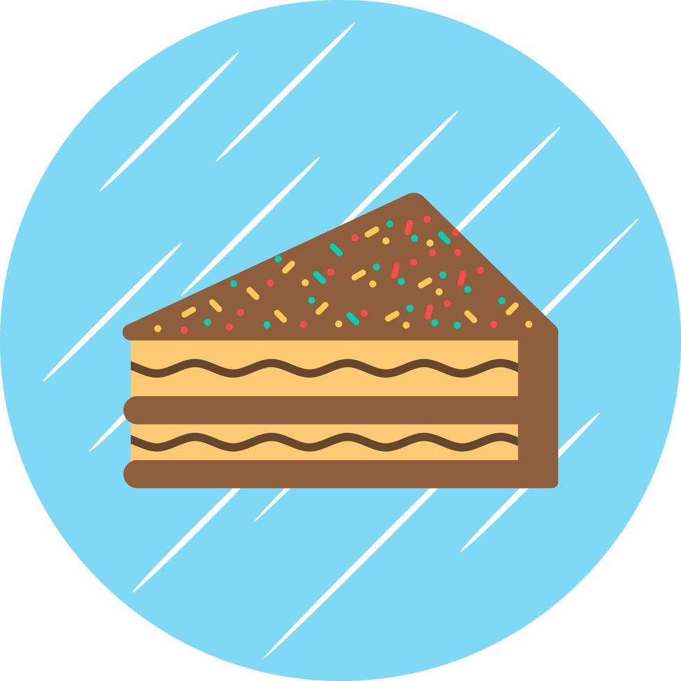 Cake Vector Icon Design