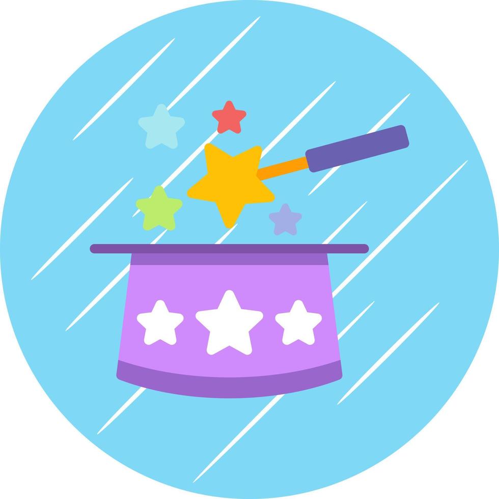 Magic Trick Vector Icon Design