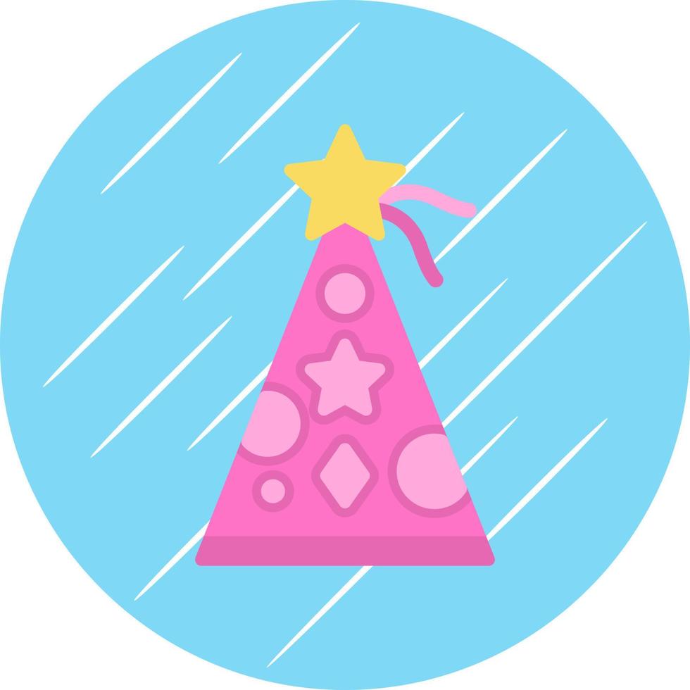 Party Hat Vector Icon Design