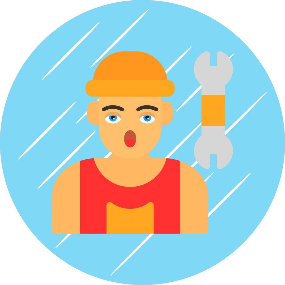 Plumber Vector Icon Design