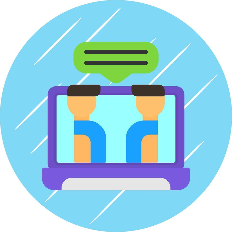 Meeting Vector Icon Design