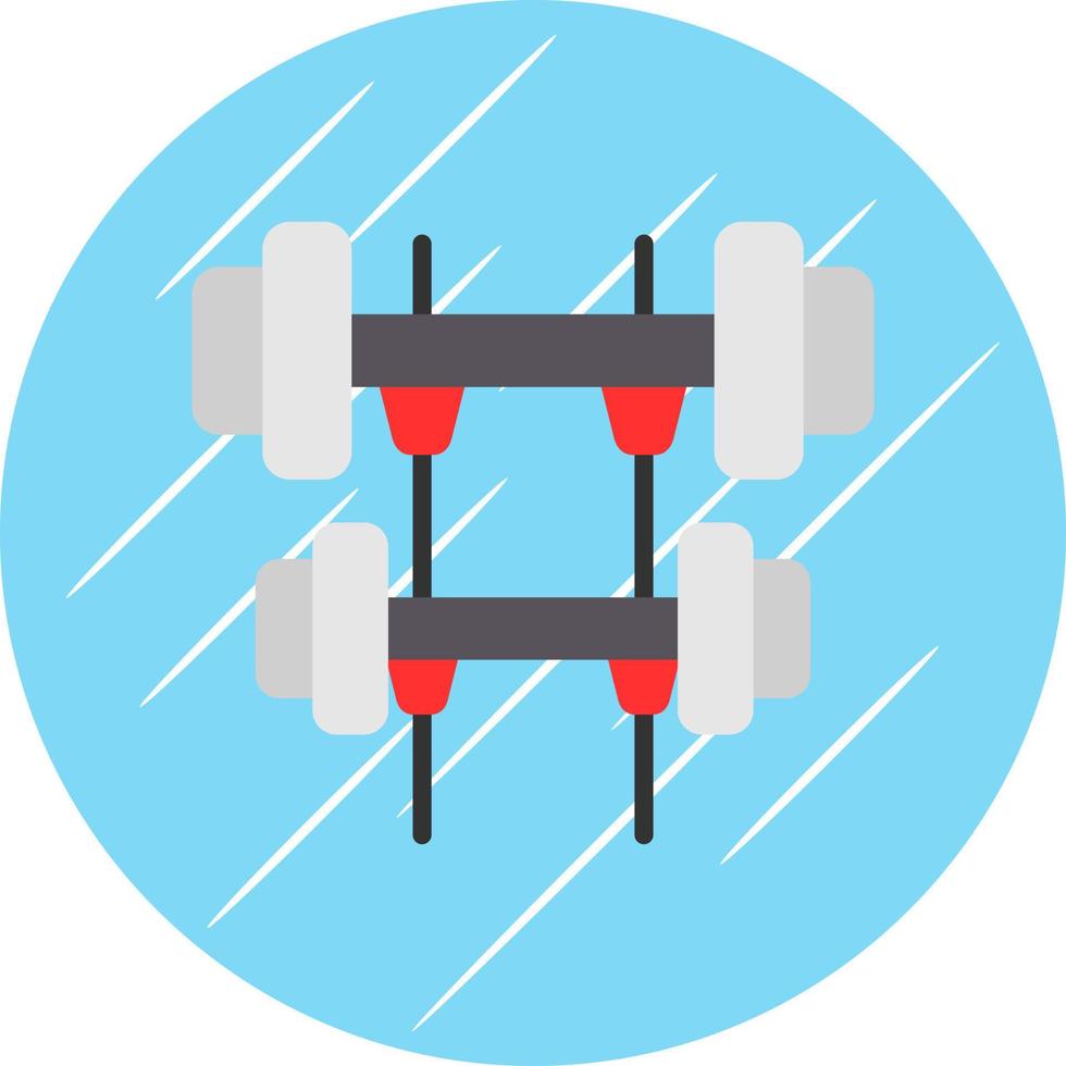 diseño de icono de vector de gimnasio