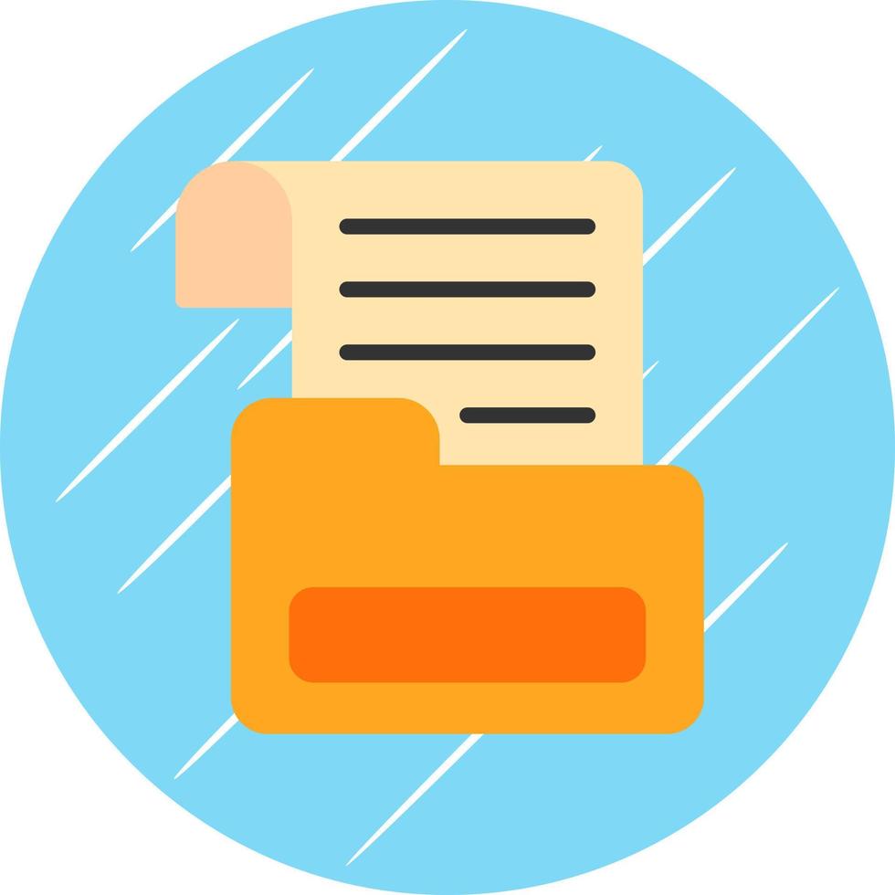 Dossier Vector Icon Design