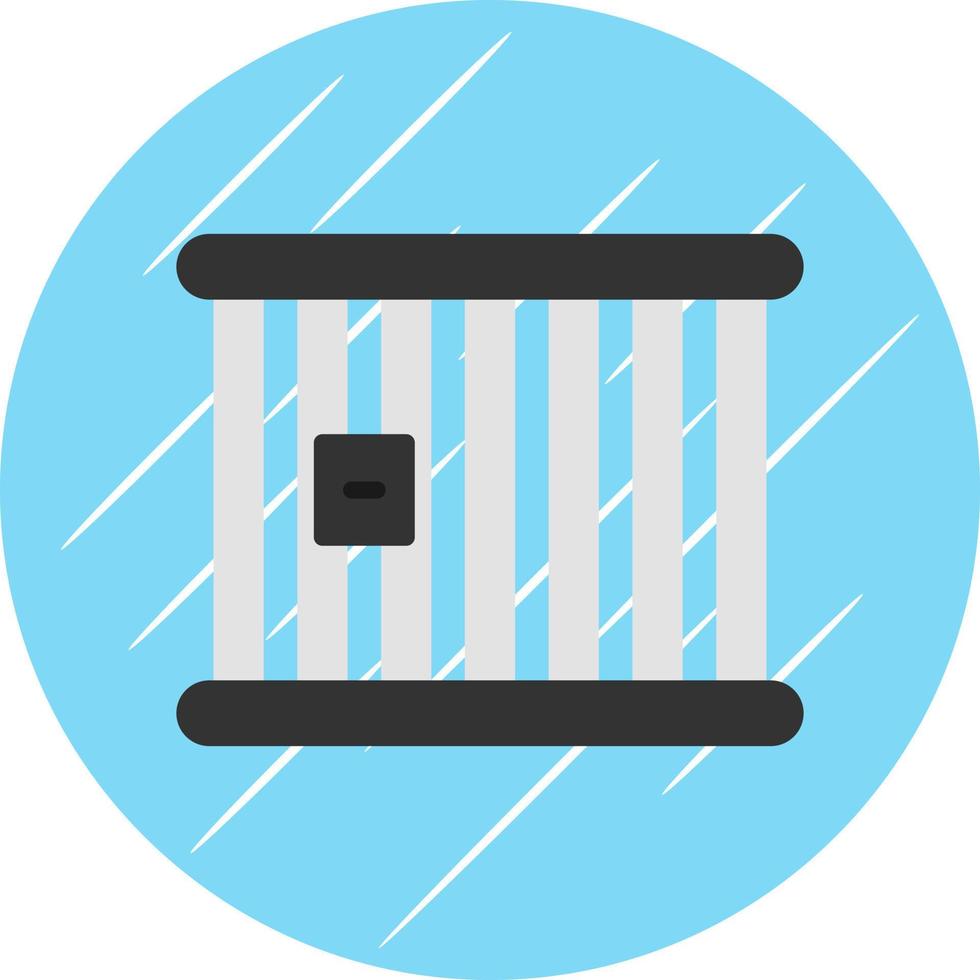 Prison Cell Vector Icon Design