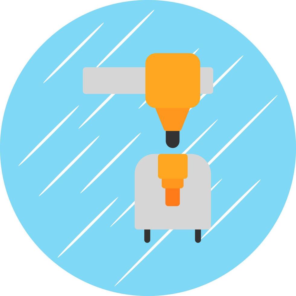 3d Printer Vector Icon Design