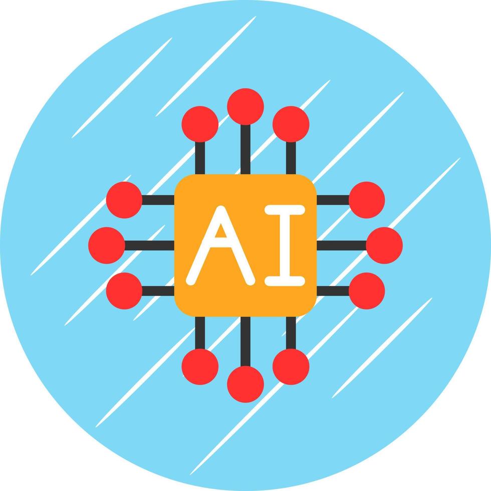 Artifical Intelligence Vector Icon Design