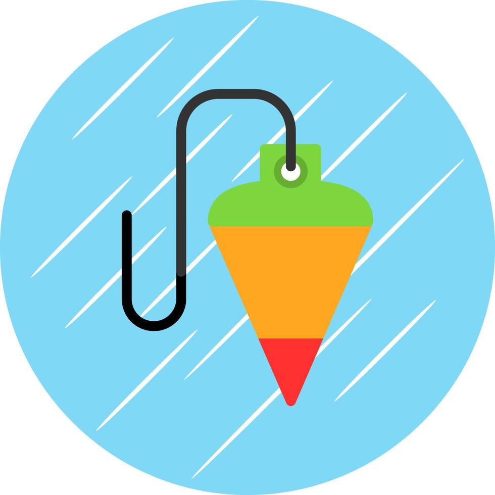 Plumb Bob Vector Icon Design