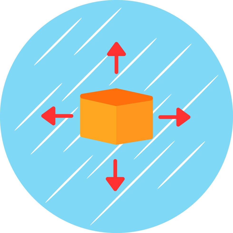 3d Model Vector Icon Design