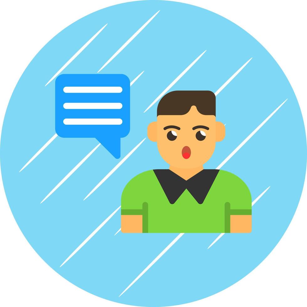 Conversation Vector Icon Design