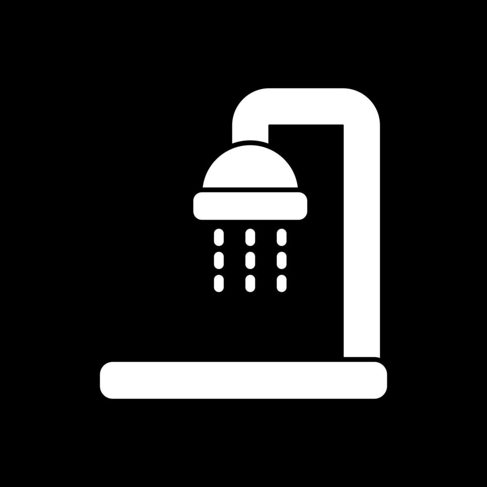 Shower Vector Icon Design