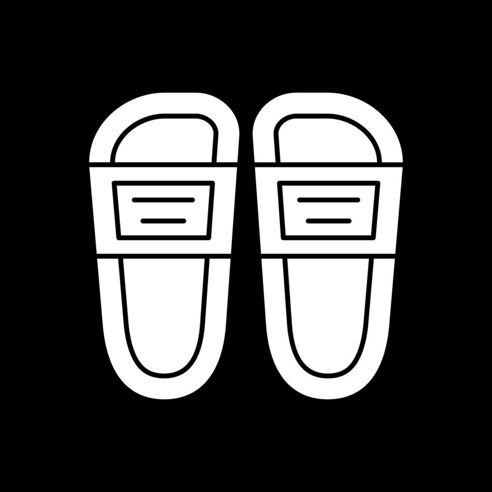 Slippers Vector Icon Design