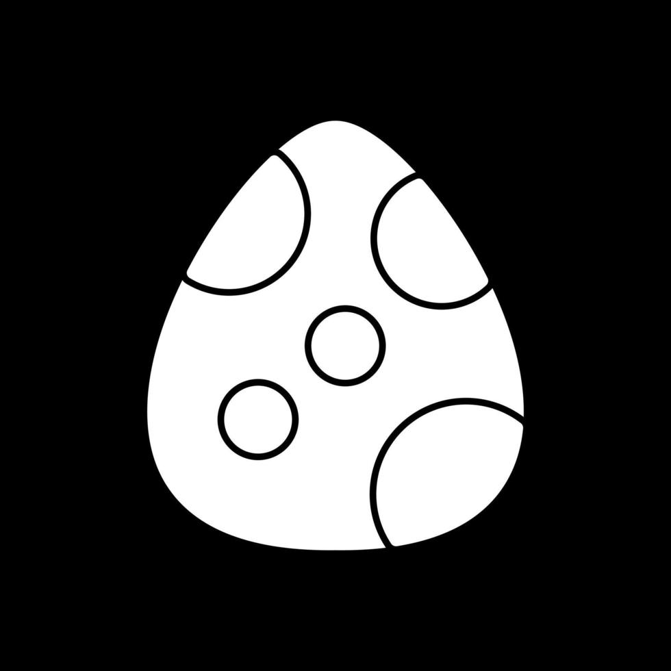 Dinosaur Egg Vector Icon Design
