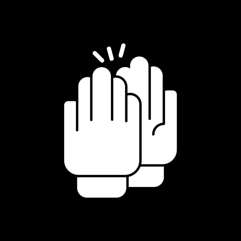 High Five Vector Icon Design