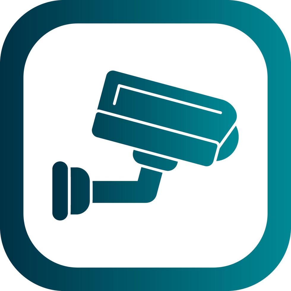 Cctv Camera Vector Icon Design