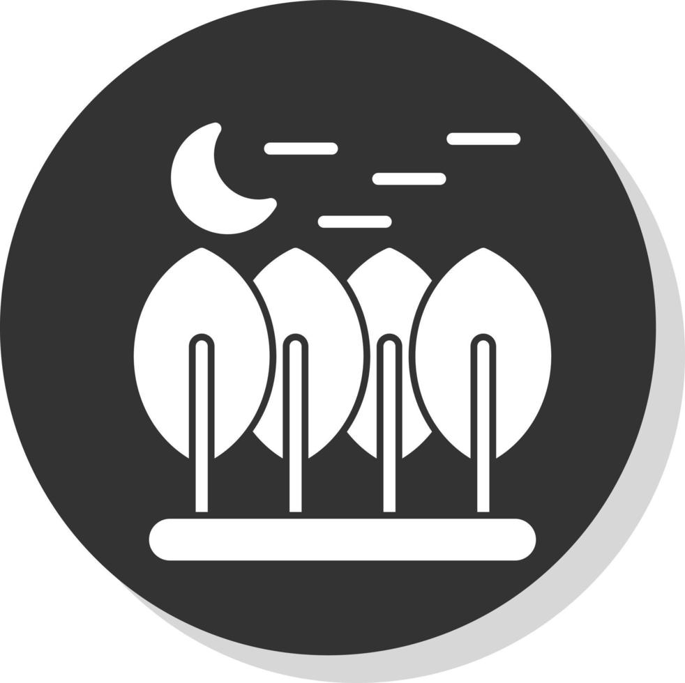 Forest Vector Icon Design