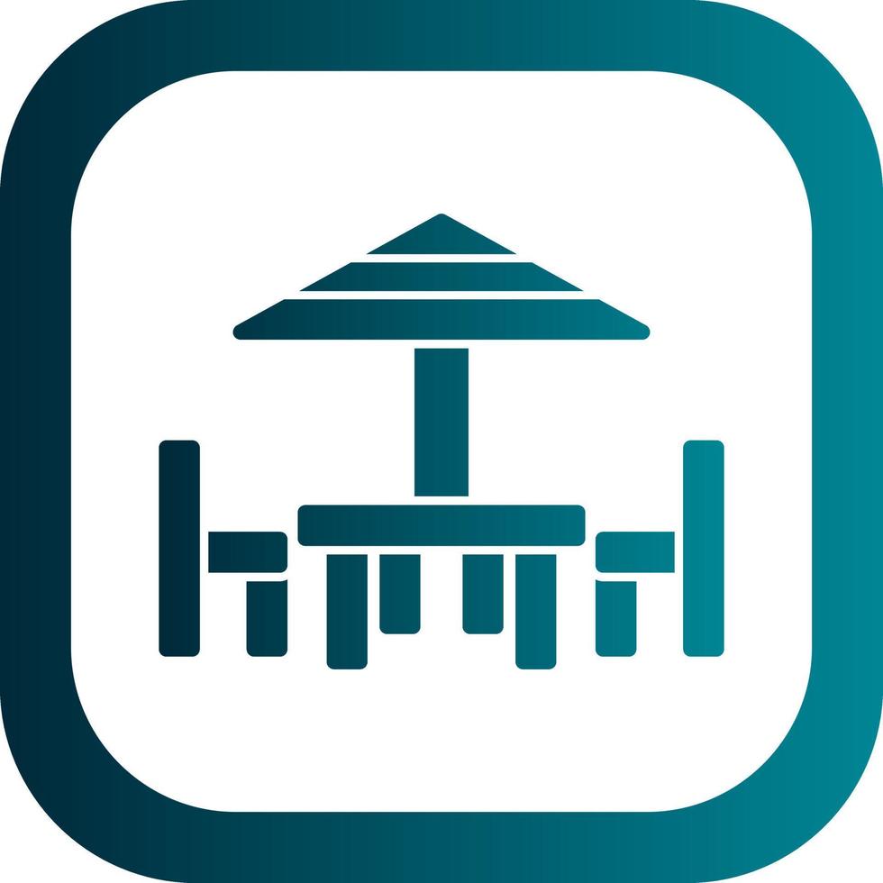 Sitting Area Vector Icon Design