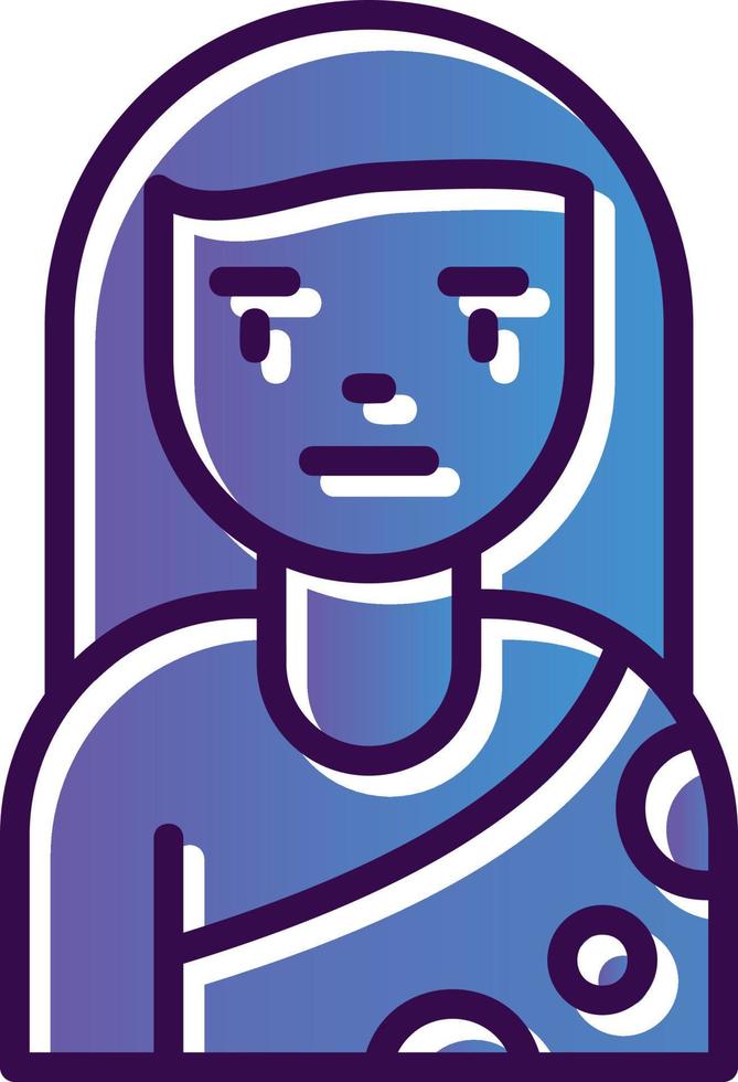 diseño de icono de vector de mujer