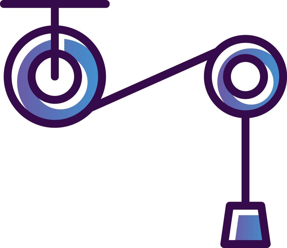 Pulley Vector Icon Design