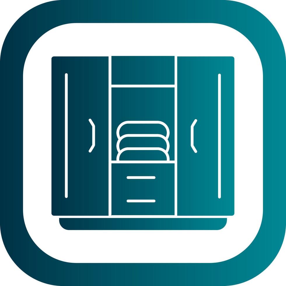 Wardrobe Vector Icon Design