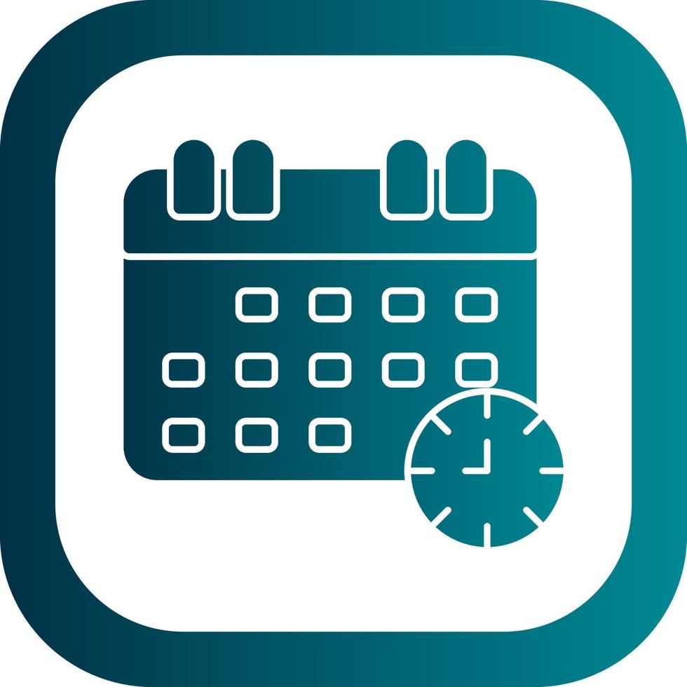 Schedule Vector Icon Design