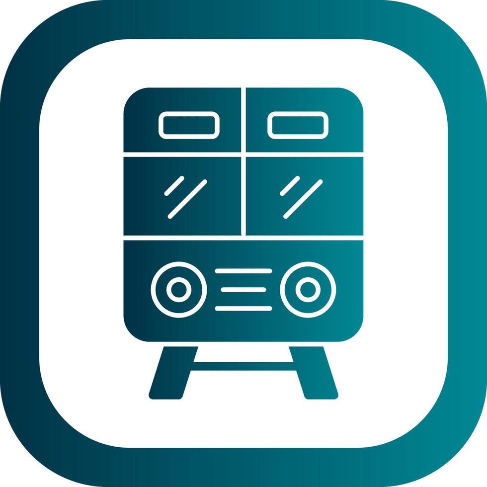 Train Vector Icon Design