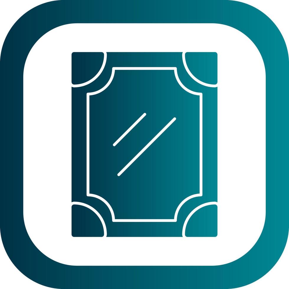Mirror Vector Icon Design
