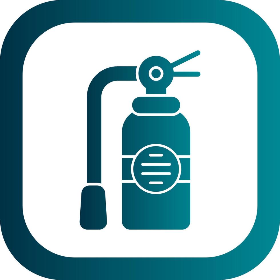 Fire Extinguisher Vector Icon Design