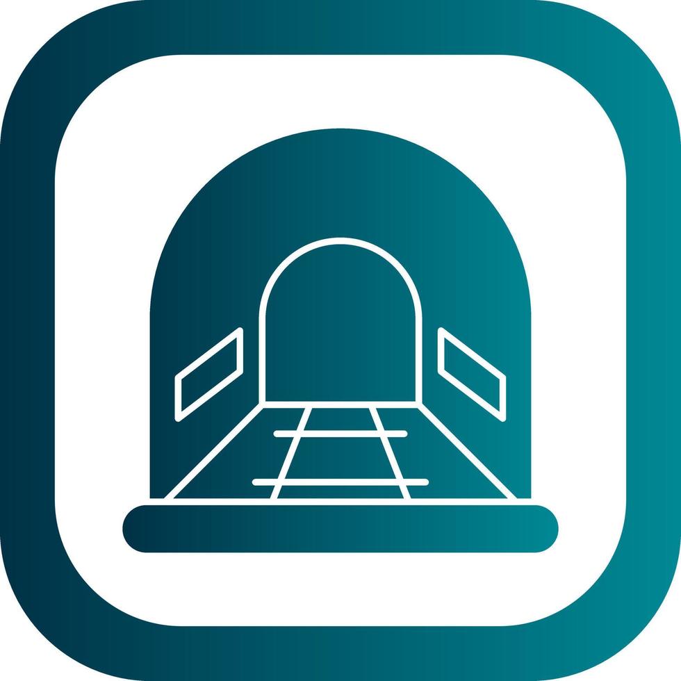 Tunnel Vector Icon Design