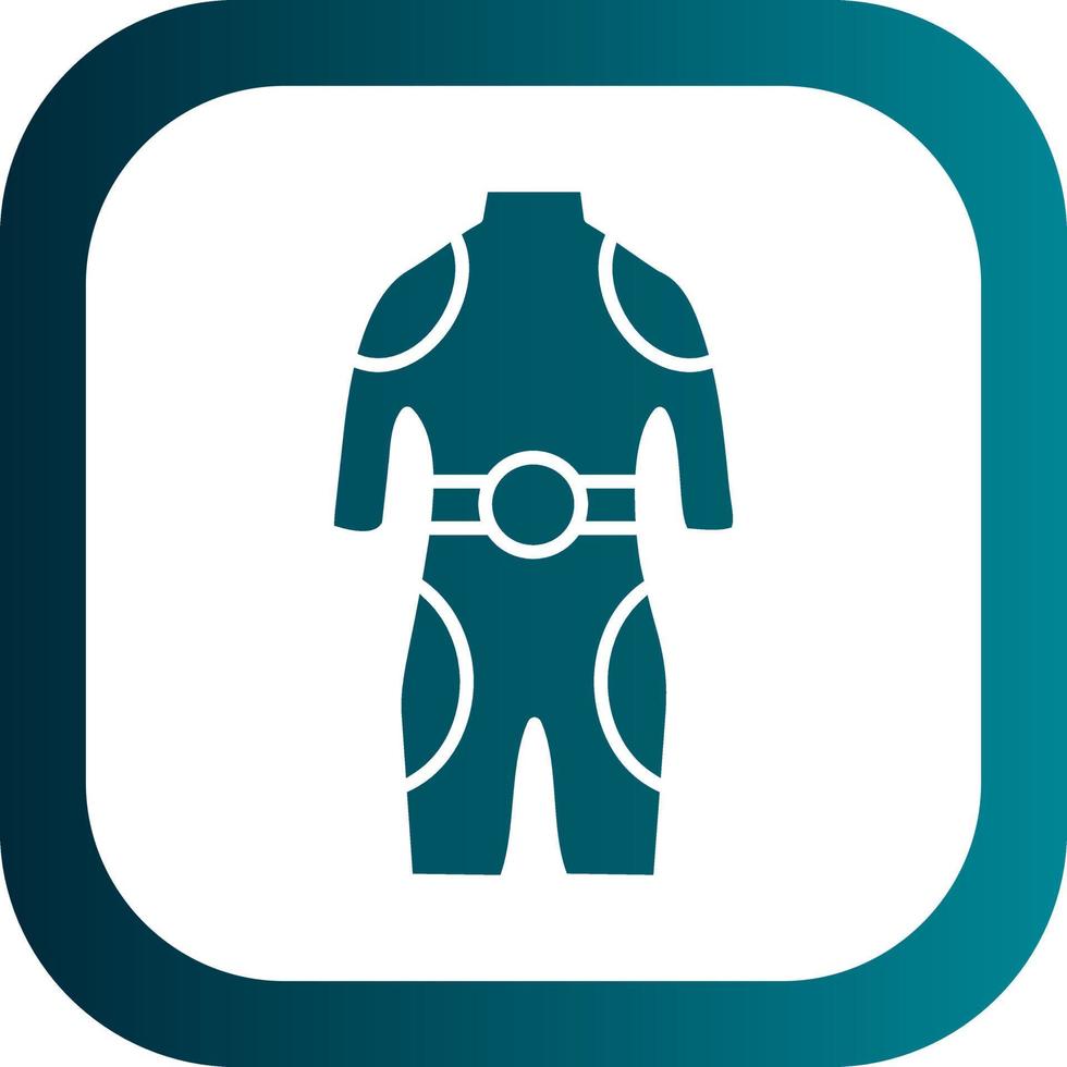 diseño de icono de vector de traje de buceo