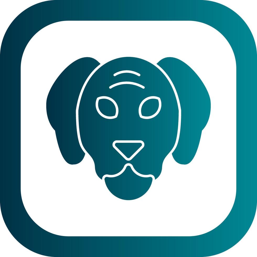 Dog Vector Icon Design