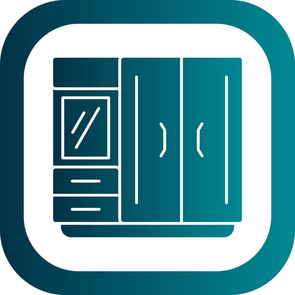 Wardrobe Vector Icon Design