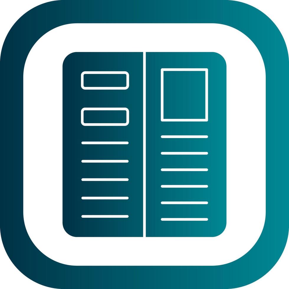 Curriculum Vector Icon Design