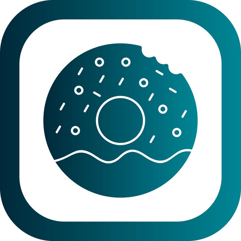 Doughnut Vector Icon Design