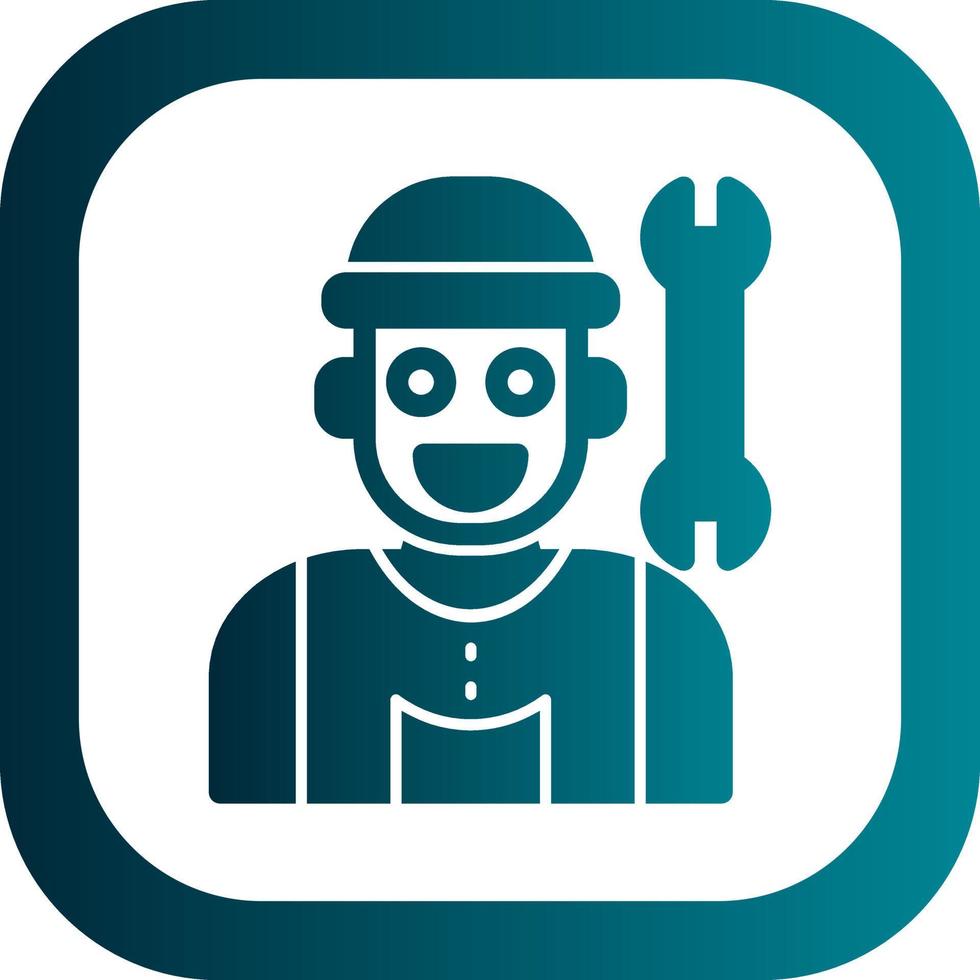 Plumber Vector Icon Design