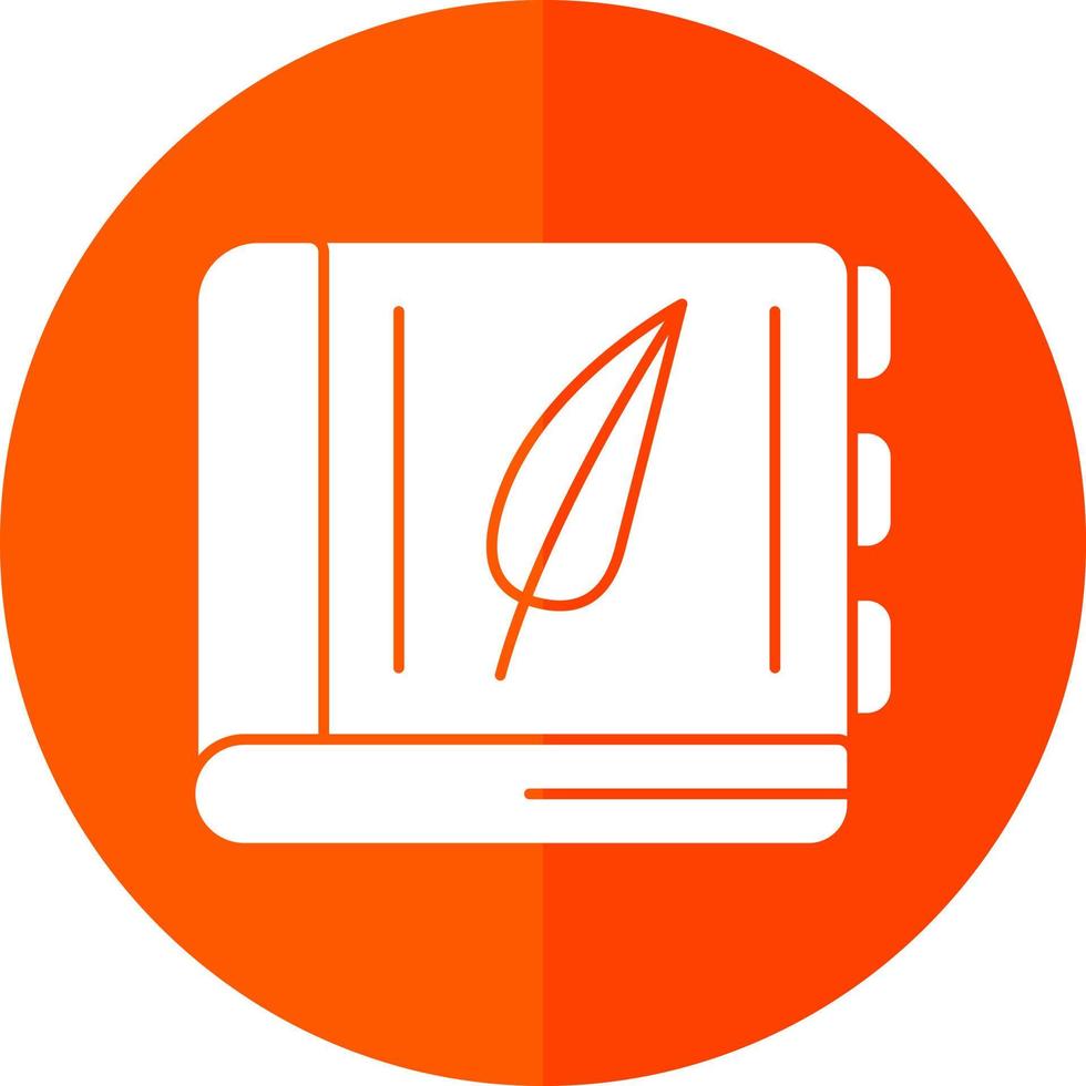 History Book Vector Icon Design
