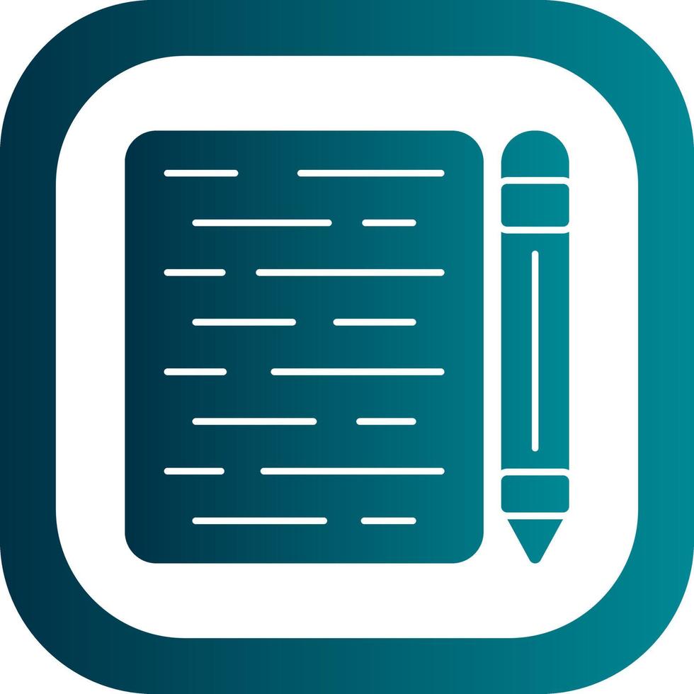 Contract Vector Icon Design