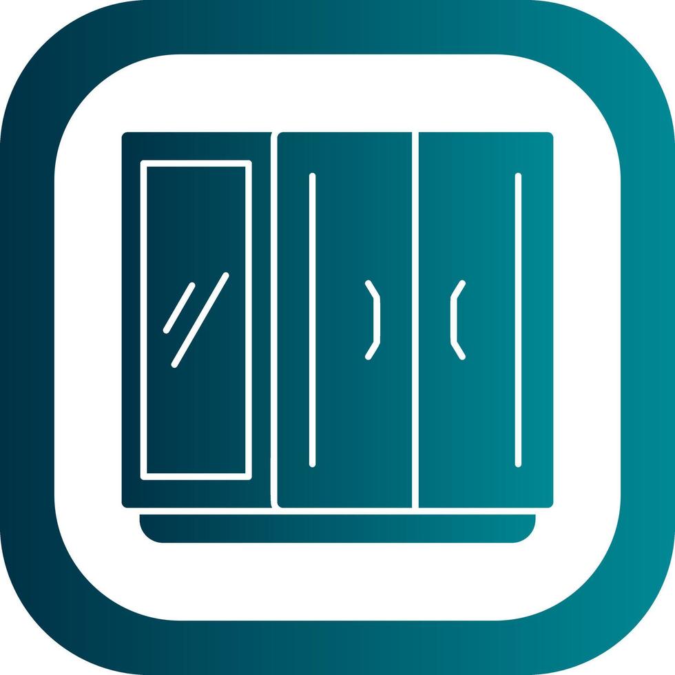 Wardrobe Vector Icon Design