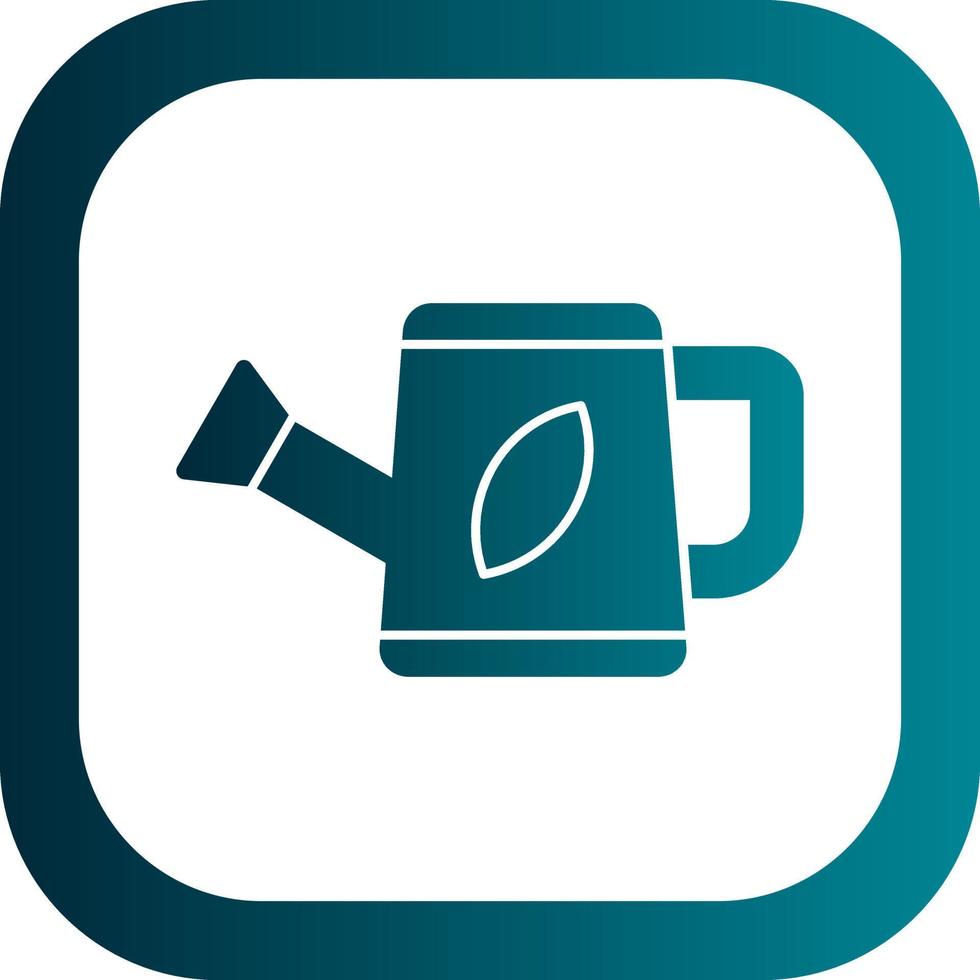 Watering Can Vector Icon Design