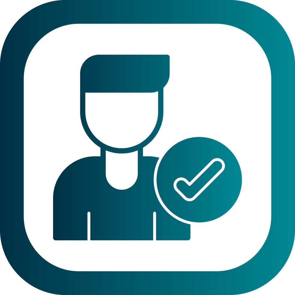 Hired Vector Icon Design