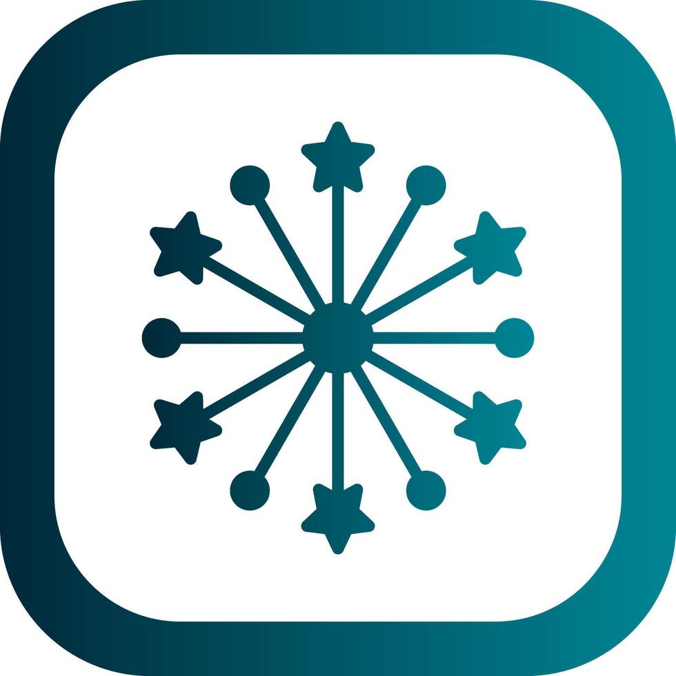 Fireworks Vector Icon Design